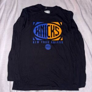 NBA New York Knicks Long Sleeve Shirt Size Medium New With Tags